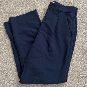 Abercrombie & Fitch Salone Tailored Pants - Navy